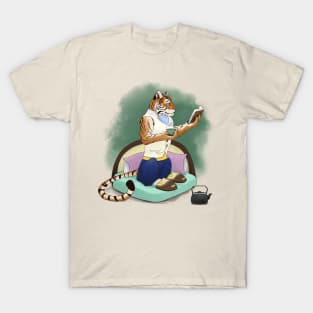 A Tiger's Teatime T-Shirt